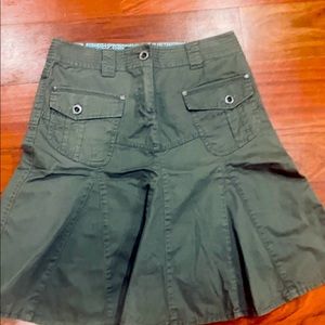 Esprit Dark Green Long Skirt- Size 4